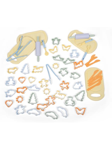 Recycled Pastels sæt til modellervoks i karton 56 dele