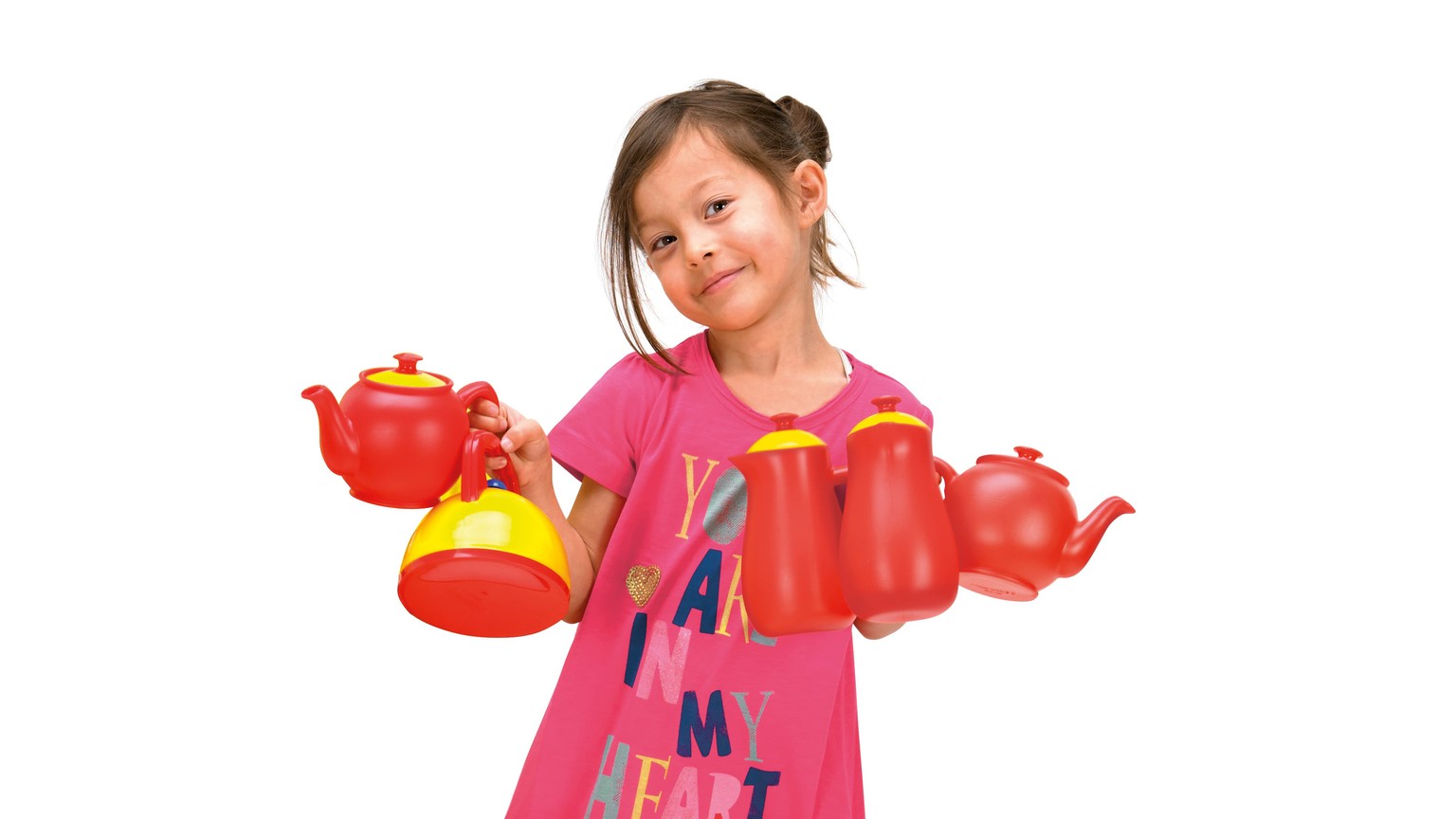 Kettle And Pot Set In Net 7 Pcs