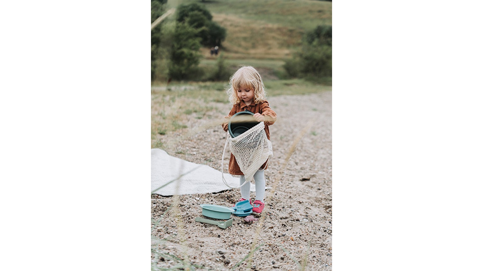 Bmt Bucket Set In Cotton Net, 6 Pcs