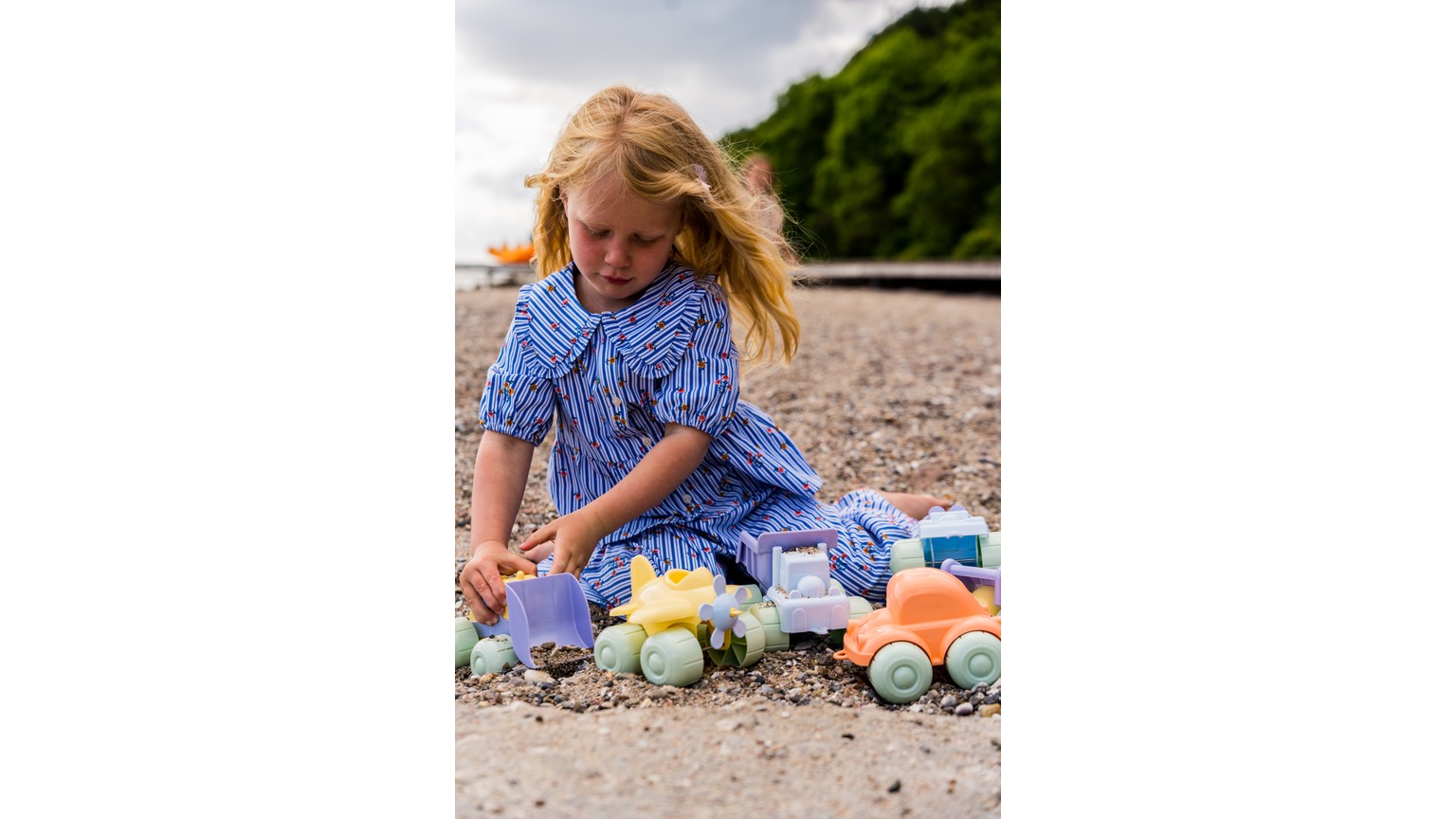 Pastels Vehicles 17 Cm 6 Pcs Ass