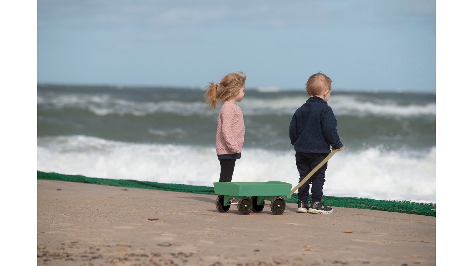 Bmt Pull Cart, L: 54 Cm