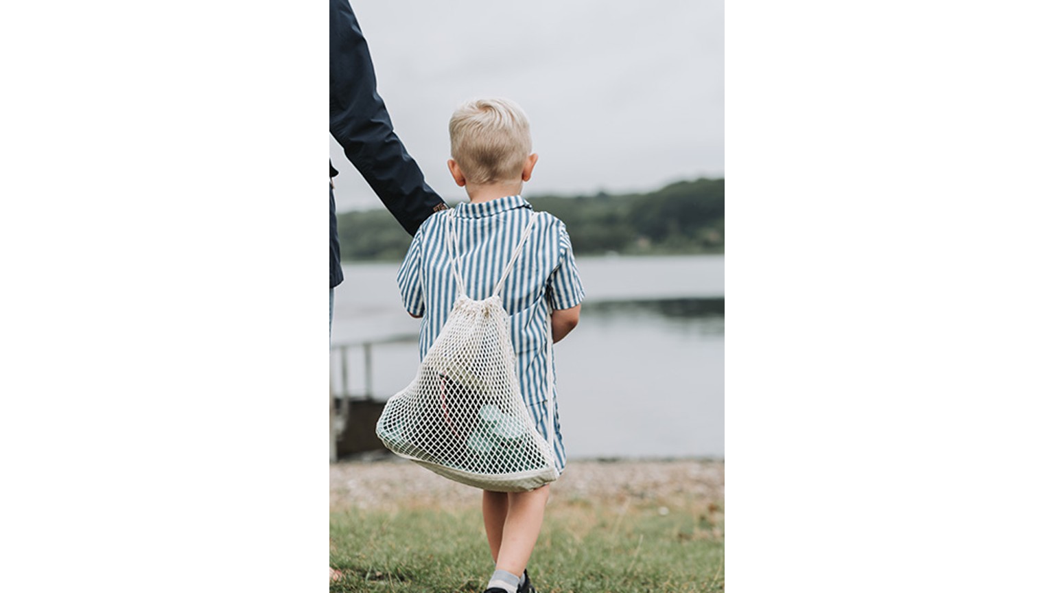 Bmt Boat & Sand Set In Cotton Net, 5 Pcs.