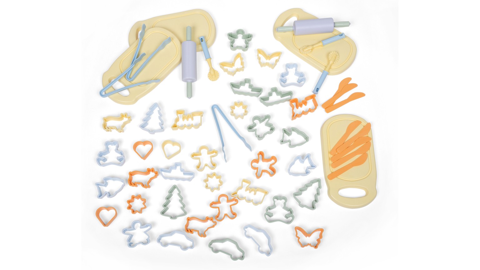 Recycled Pastels sæt til modellervoks 56 dele