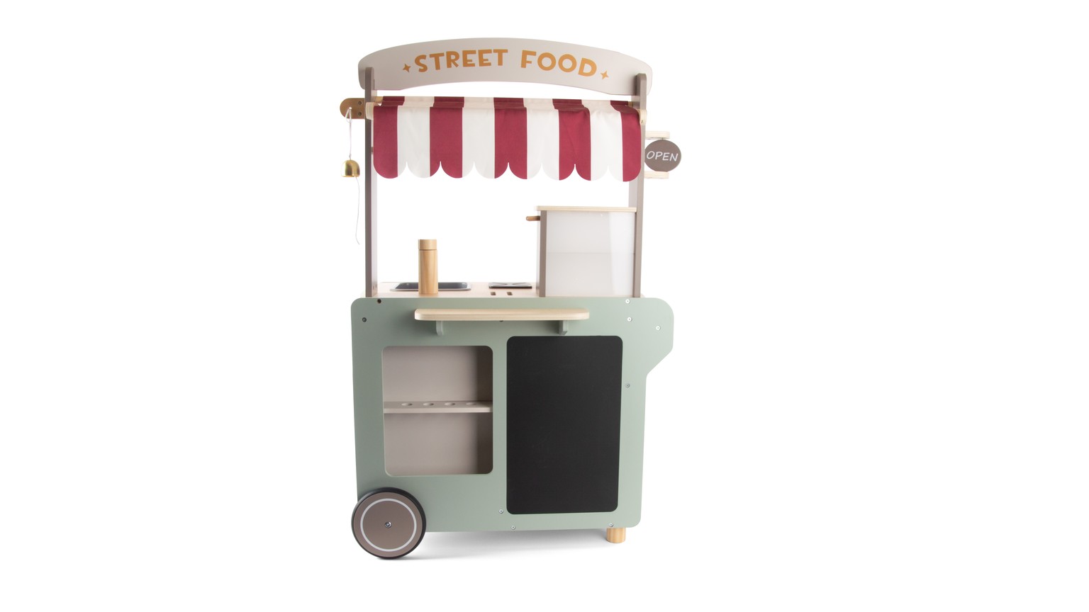 Street Food Wagen Holz 26 Teile