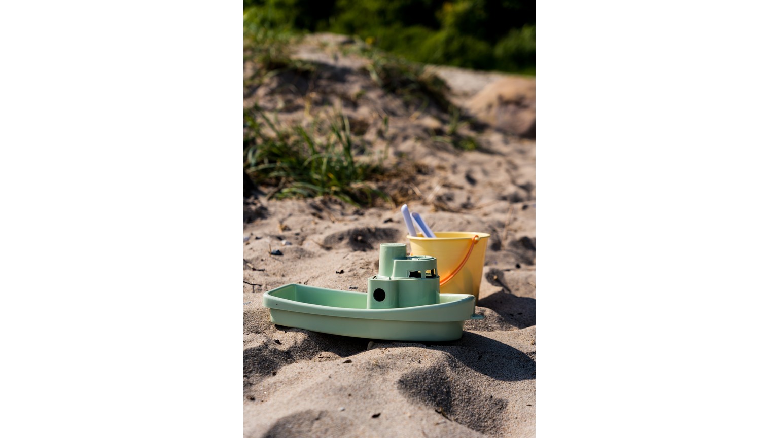 Recycled Pastels båd og spandsæt 4 dele
