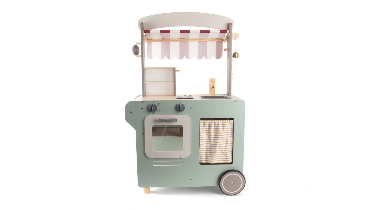 Street Food Wagen Holz 26 Teile