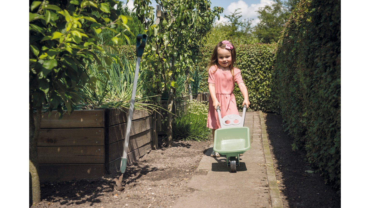 Gg  Wheelbarrow Set L: 66 Cm