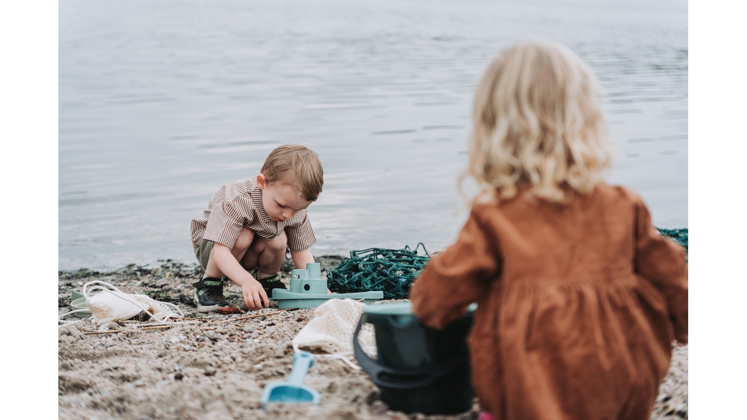 Bmt Bucket Set In Cotton Net, 6 Pcs